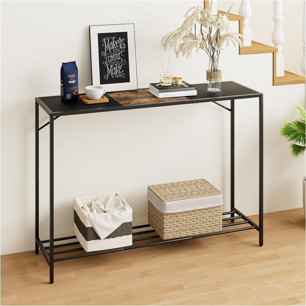 buy black console table