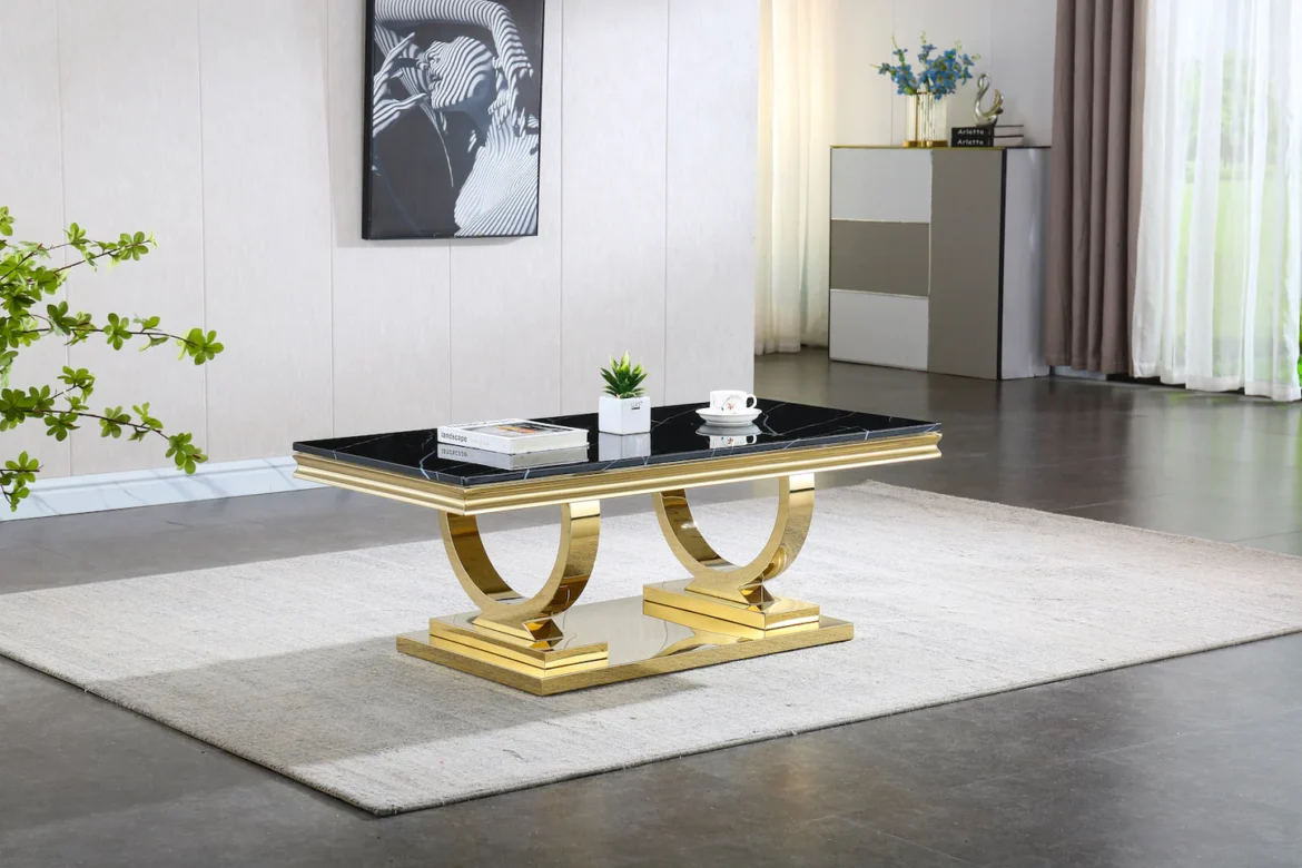 Elevate Your Space With Designer Gold Side Tables