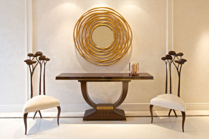 How to Style Your Home in 2023 with Gold Tables"