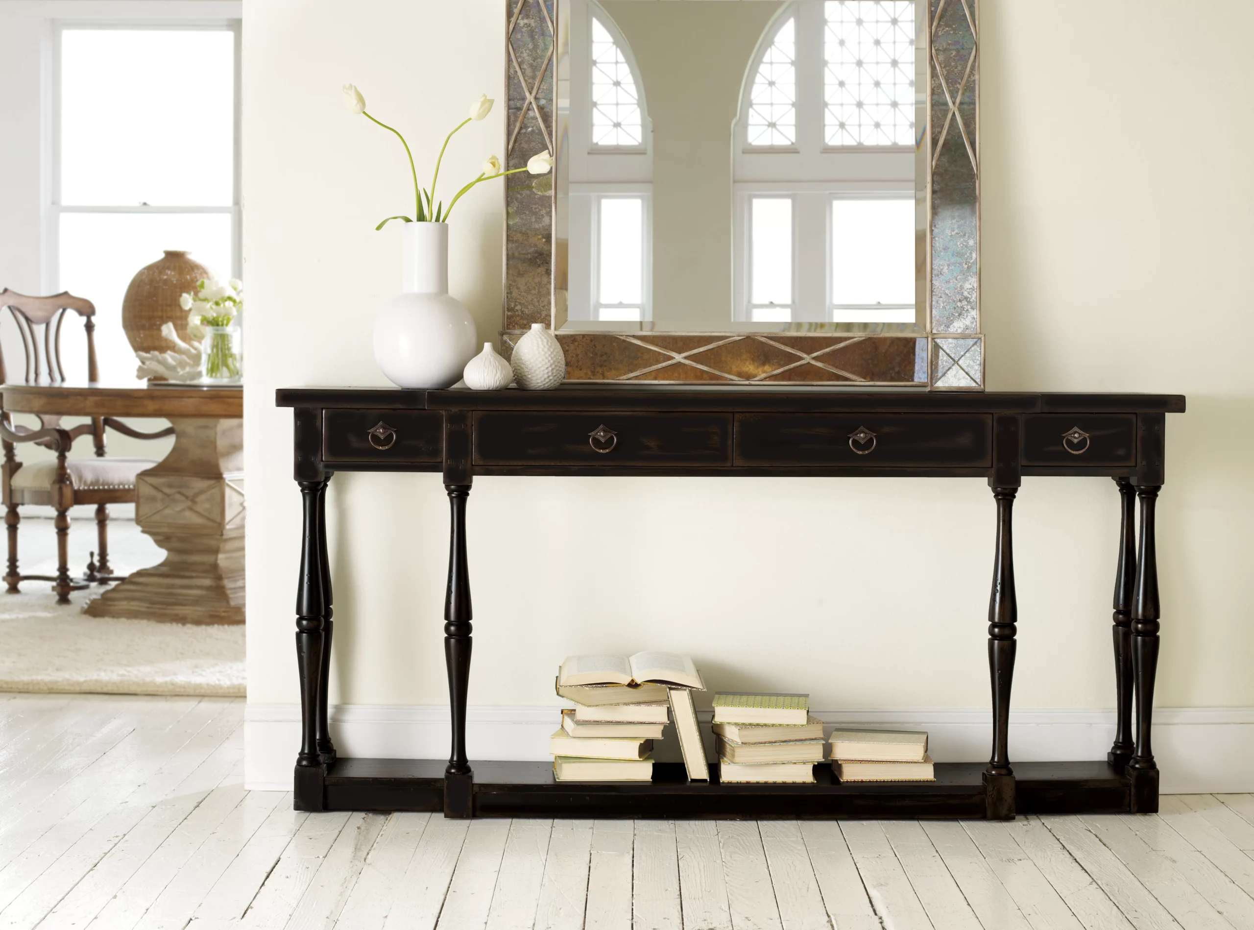 How to Decorate a Console Table